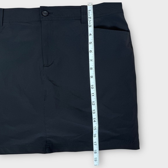 Eddie Bauer Black Skort Women's 16 Golf Athletic Outdoor Activewear Skirt - Picture 6 of 11